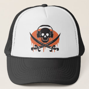 Gorra De Camionero Pirata DJ