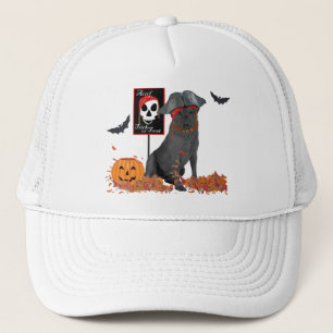 Gorra De Camionero Pirata Labrador Retriever Negro