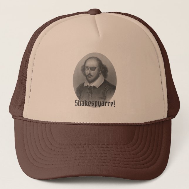Gorra De Camionero Pirate Shakespeare (Anverso)