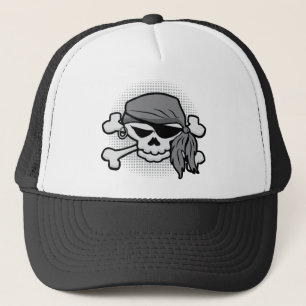 Gorra De Camionero Pirate Skull