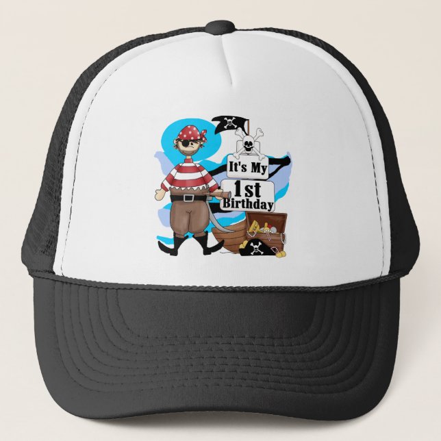 Gorra De Camionero Piratee las 1ras camisetas y regalos del (Anverso)