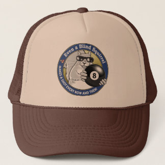 Gorra De Camionero Piscina ciega de la ardilla