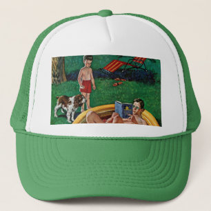 Gorra De Camionero Piscina que vadea