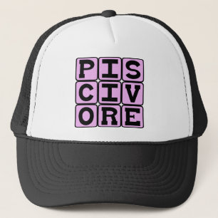 Gorra De Camionero Piscivore, Pescador