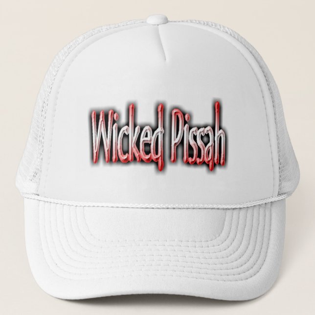 Gorra De Camionero Pissah travieso (Anverso)