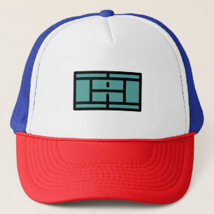 Gorra De Camionero pista de tenis