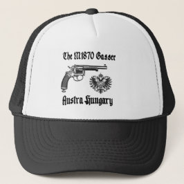 Gorra De Camionero Pistola Gasser M1870 de Austria WWI 