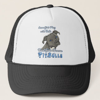 Gorra De Camionero Pitbulls reales del rescate de los chicas