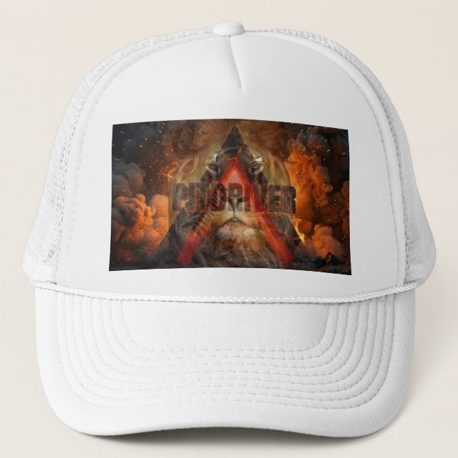 Gorra De Camionero PitDriver Raw Riffs Live III (Anverso)