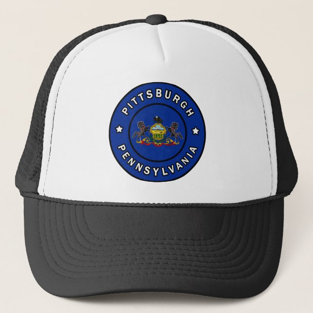Gorra De Camionero Pittsburgh Pennsylvania (Anverso)
