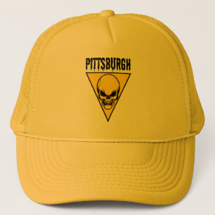 Gorra De Camionero Pittsburgh Skull