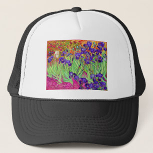 Gorra De Camionero PixDezines van gogh iris/st. remy