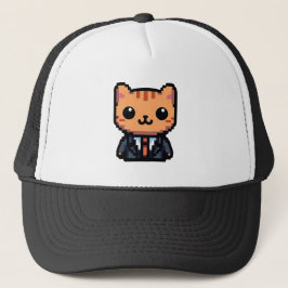 Gorra De Camionero Pixel Purrfection Cat