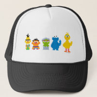 Pixel Sesame Street Characters
