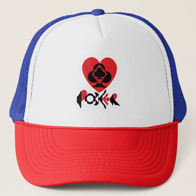 Gorra De Camionero Pixelat NUEVO POKER de Masanser (Anverso)