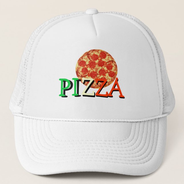Gorra De Camionero Pizza (Anverso)