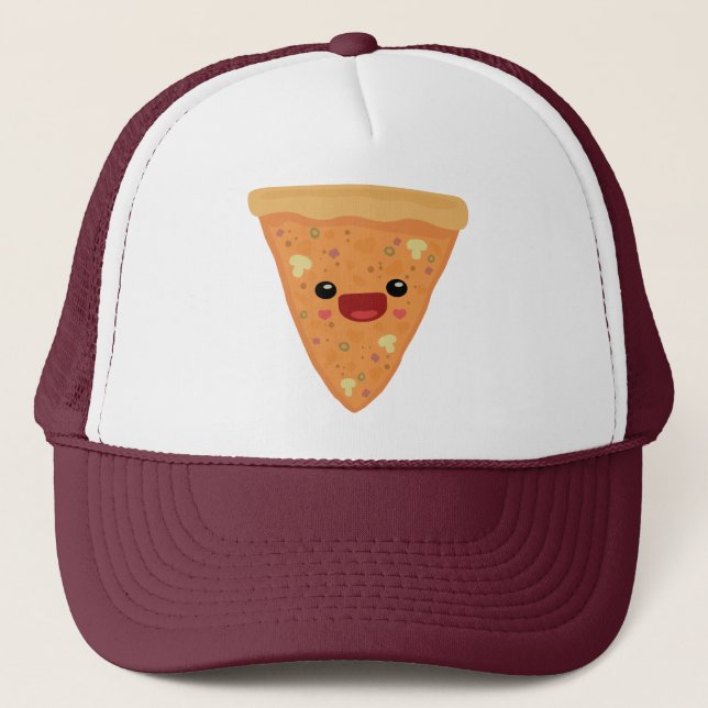 Gorra De Camionero Pizza Cutie (Anverso)