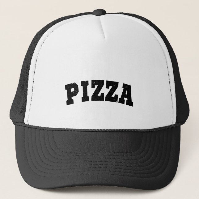 Gorra De Camionero Pizza T-Shirt (Anverso)