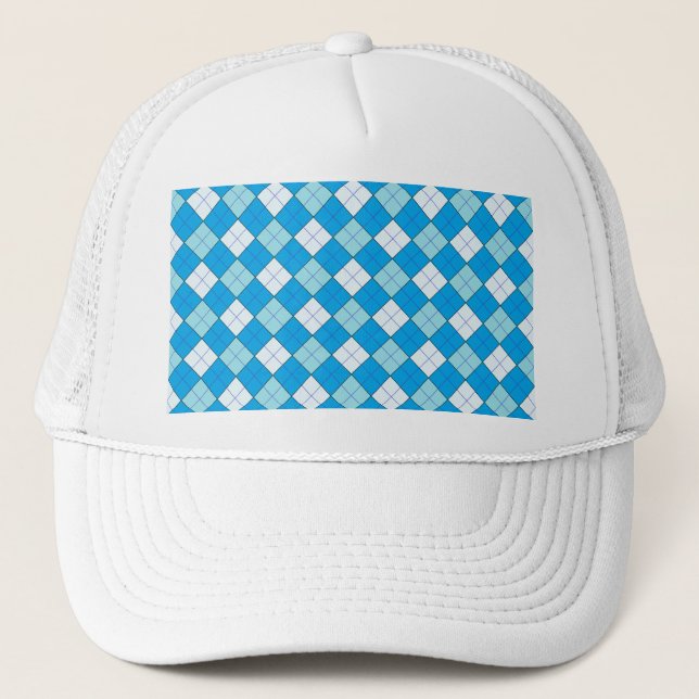 Gorra De Camionero Placa azul (Anverso)