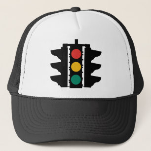 Gorra De Camionero Placa de calle de los semáforos