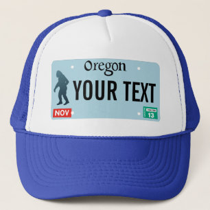 Gorra De Camionero Placa de Oregon Sasquatch