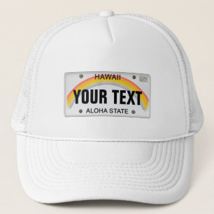 Gorra De Camionero Placa hawaiana (adaptable)