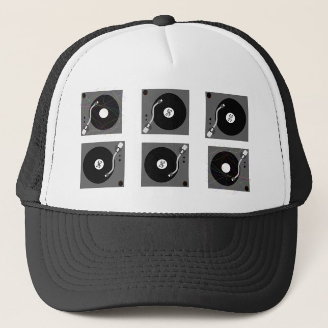 Gorra De Camionero Placas giratorias del jinete (Anverso)