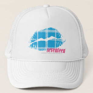 Gorra De Camionero Plaid Aqua