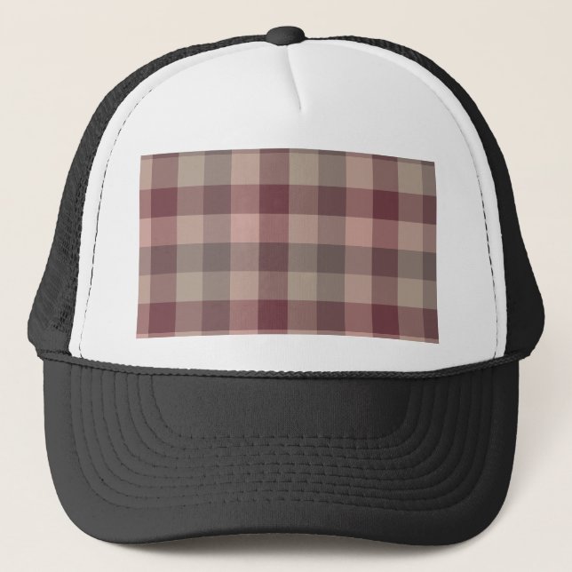 Gorra De Camionero Plaid de blushwood (Anverso)