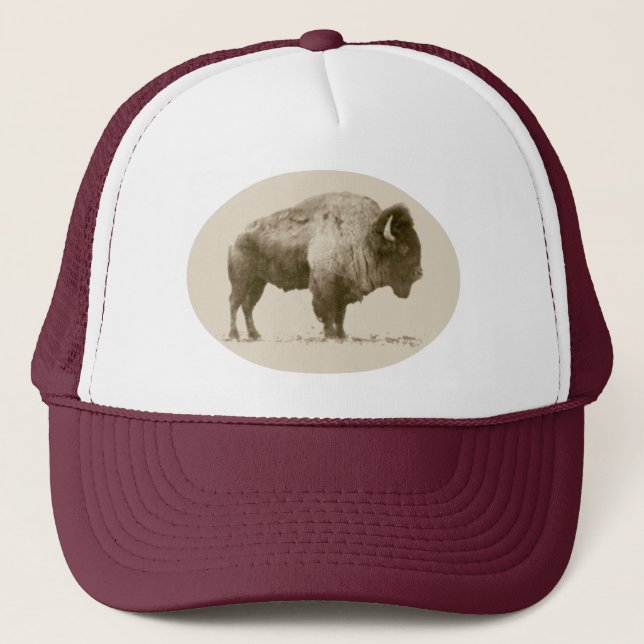 Gorra De Camionero Plains Bison (Anverso)