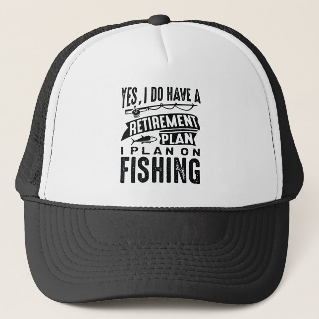 Gorra De Camionero Plan de Jubilación (Anverso)