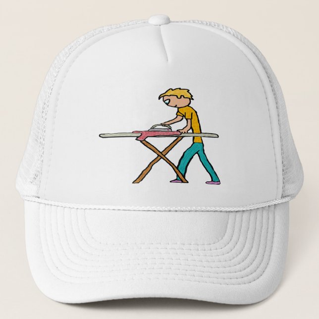 Gorra De Camionero Planchar (Anverso)