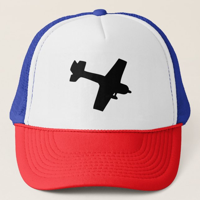 Gorra De Camionero Plane Silhouette (Anverso)