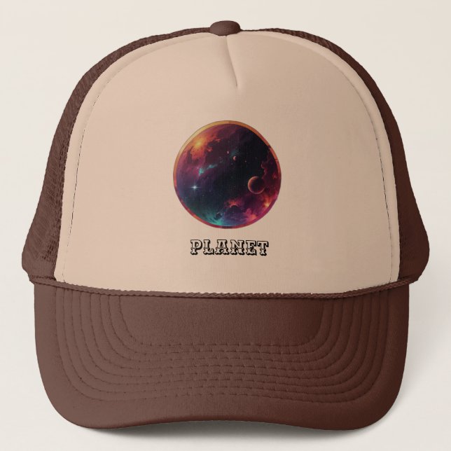 Gorra De Camionero Planeta (Anverso)
