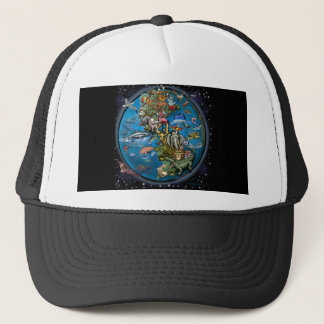 Gorra De Camionero Planeta animal