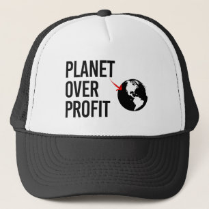 Gorra De Camionero Planeta sobre beneficio