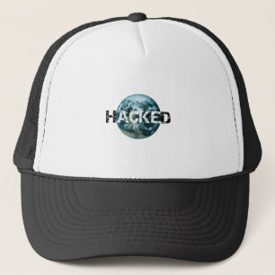 Gorra De Camionero Planeta Tierra hackeada