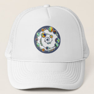 Gorra De Camionero Planetas formación de círculos de cultivo + tu col