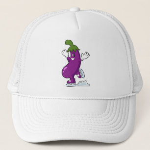 Gorra De Camionero Planta de huevos para patinar sobre hielo con pati