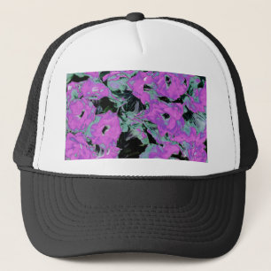 Gorra De Camionero Planta de Kalanchoe rosa ilustracion