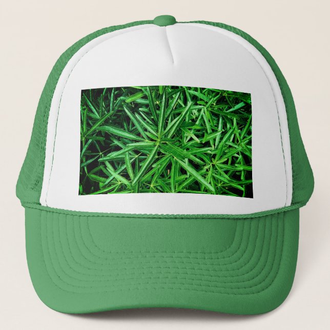 Gorra De Camionero Planta verde (Anverso)