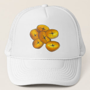 Gorra De Camionero Plantaciones fritas cocinando plátanos comida cari
