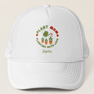 Gorra De Camionero Plantar a mamá con amor personalizado