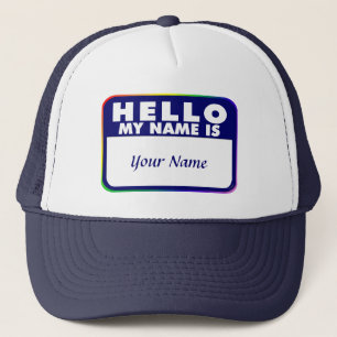 Gorra De Camionero Plantilla conocida de la etiqueta