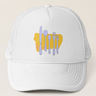 Gorra De Camionero Plantilla de diseño de cocina de Dinnerware