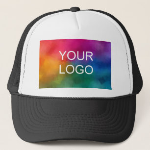 Gorra De Camionero Plantilla De Negros Y Blancos Para Crear La Propia