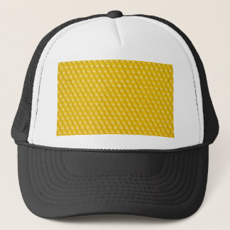 Gorra De Camionero Plantilla de regalos de fondo de Honeycomb