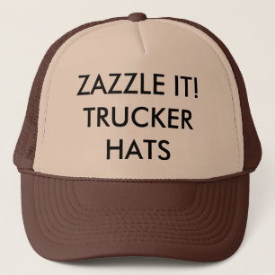 Gorra De Camionero Plantilla en blanco de HAT del TRUCKER personaliza