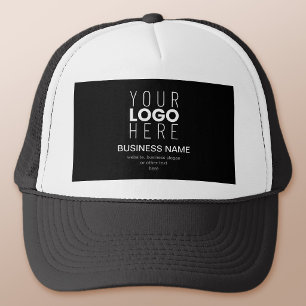 Gorra De Camionero Plantilla moderna simple para el logotipo de su em