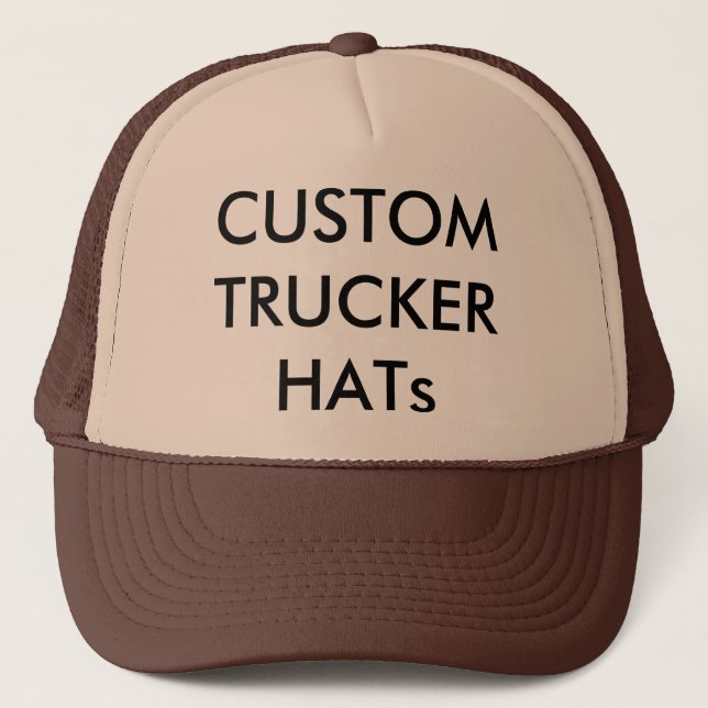 Gorra De Camionero Plantilla personalizada personalizado del espacio (Anverso)